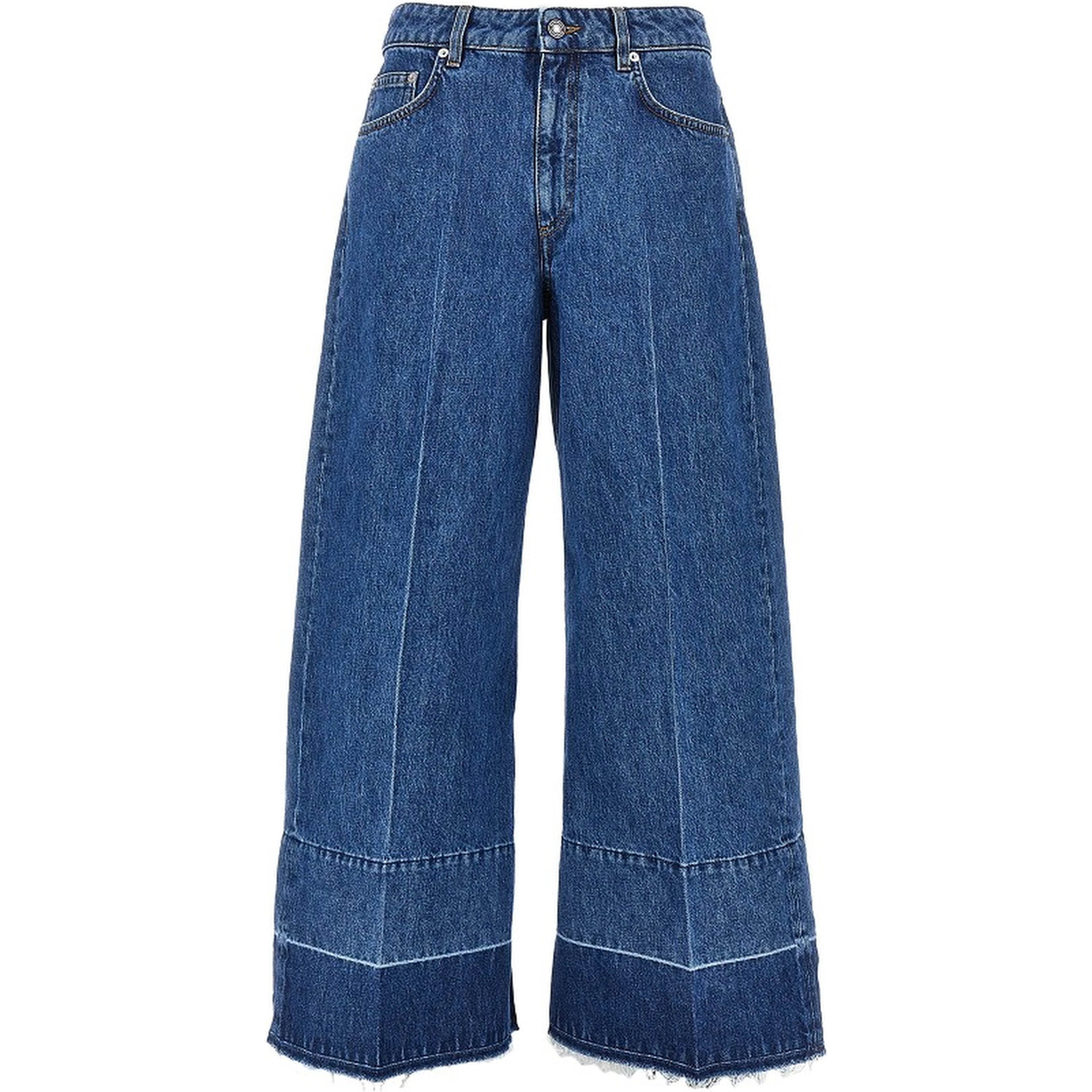 Cotton denim jeans