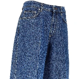 Cotton denim jeans