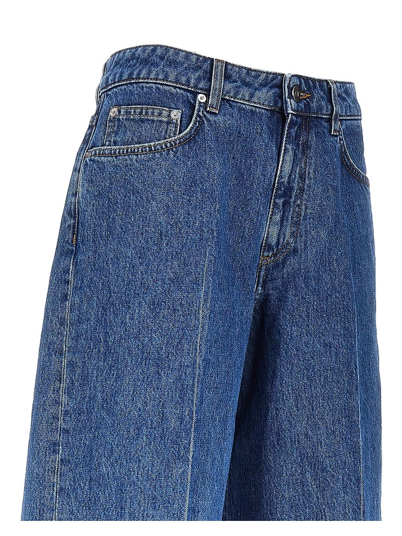 Cotton denim jeans