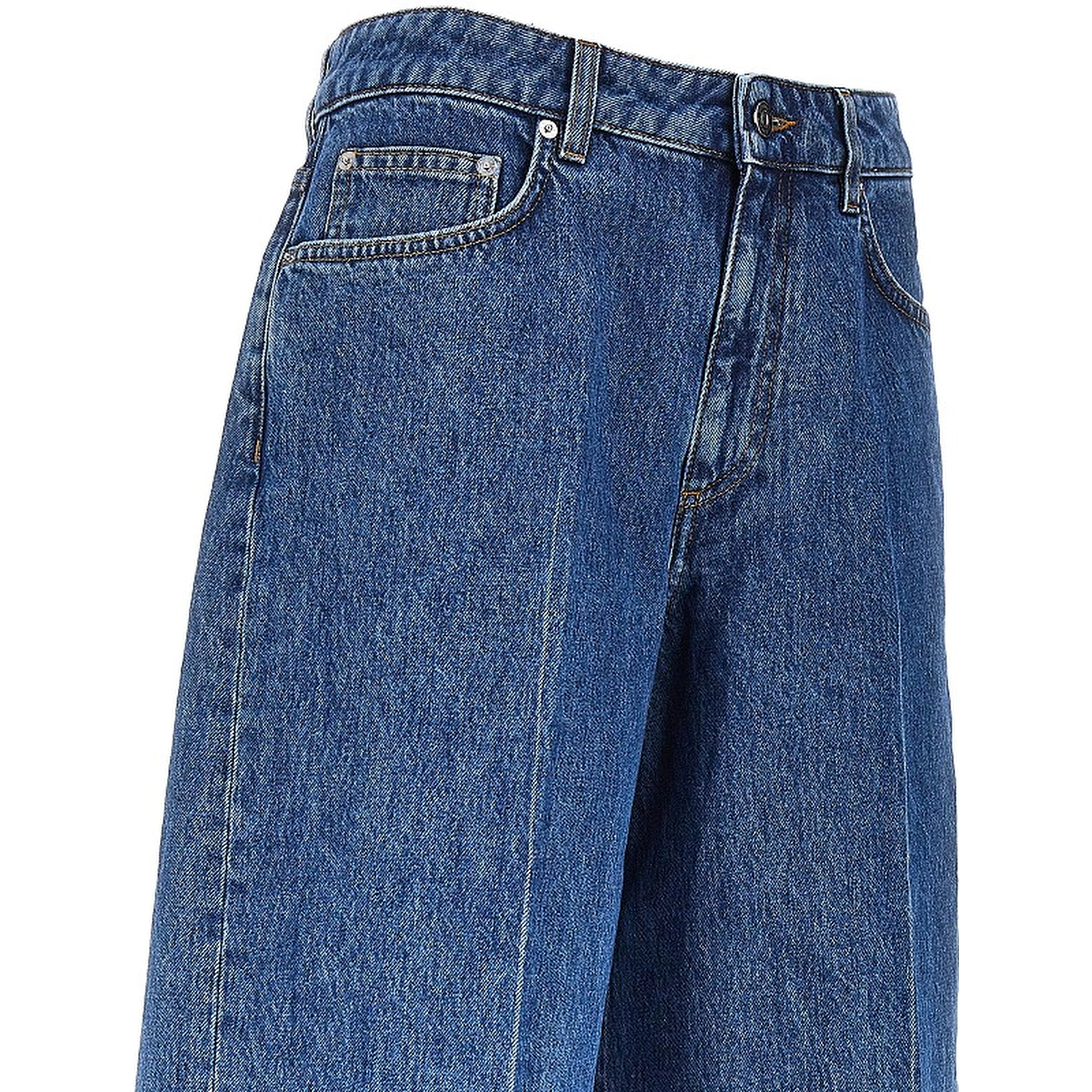 Cotton denim jeans