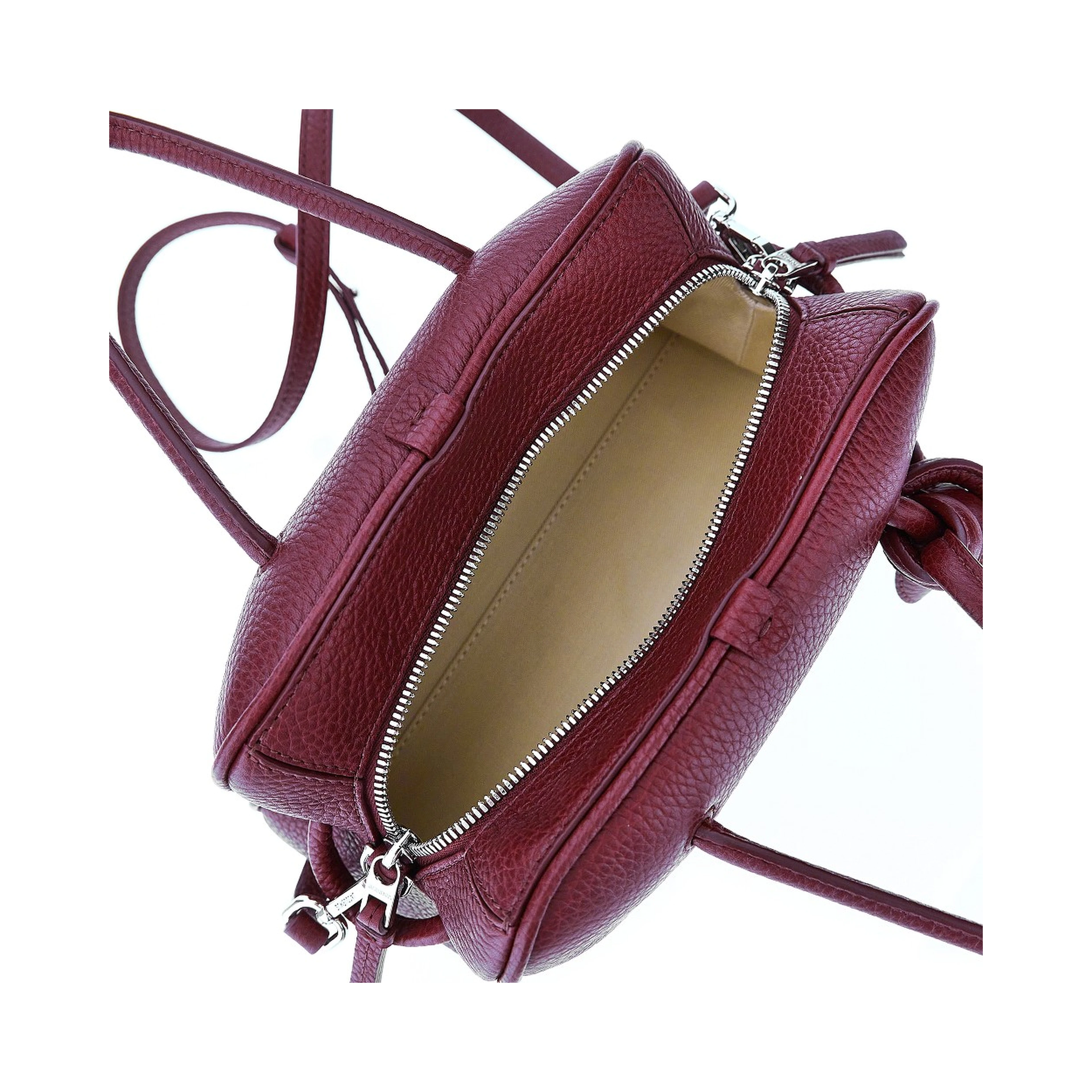 Grained leather small 'Turismo' bag