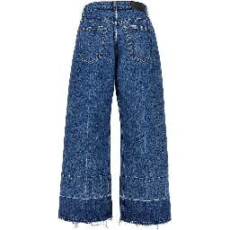 Cotton denim jeans