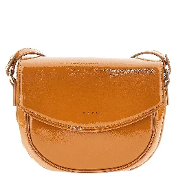 Faux leather crossbody bag