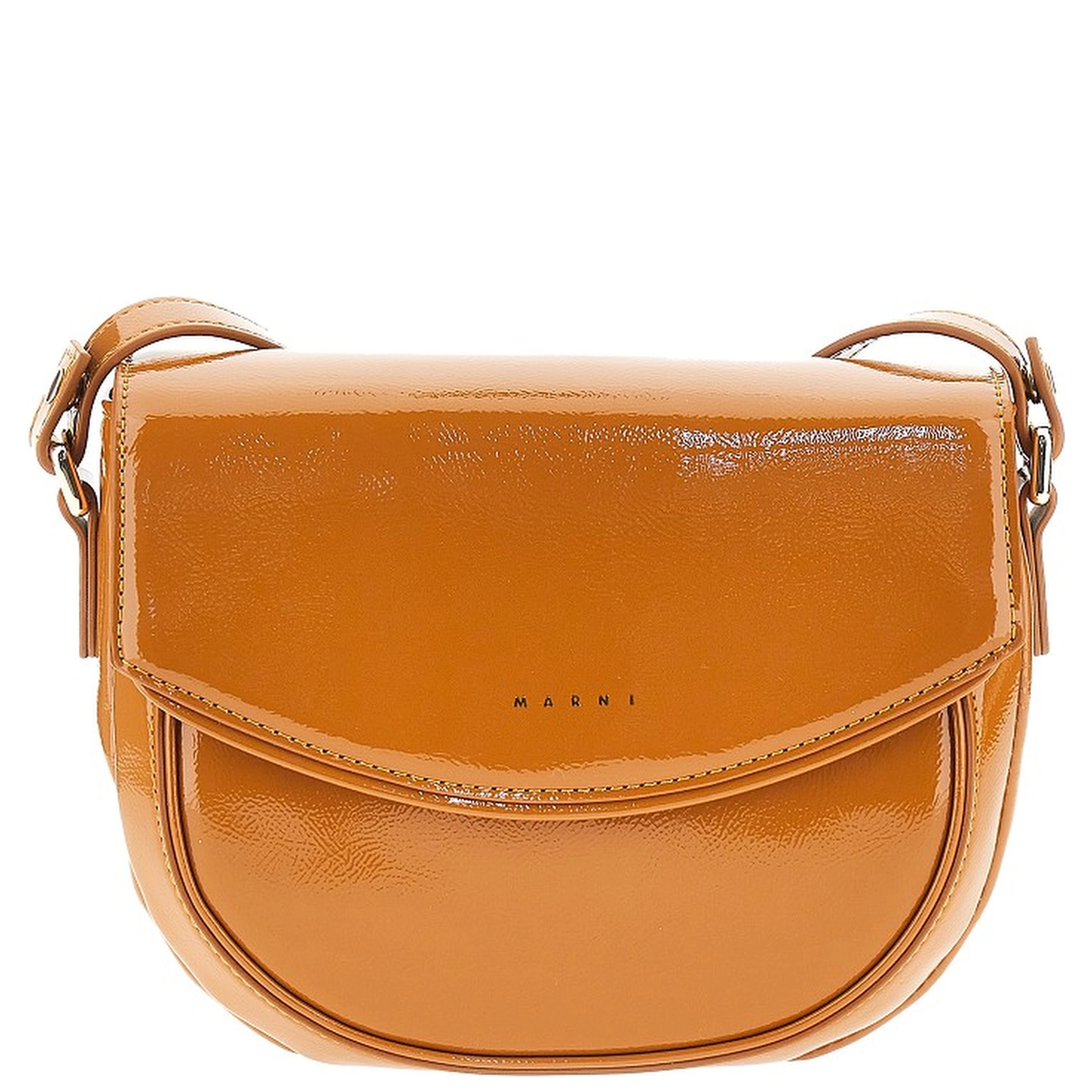 Faux leather crossbody bag