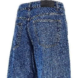 Cotton denim jeans