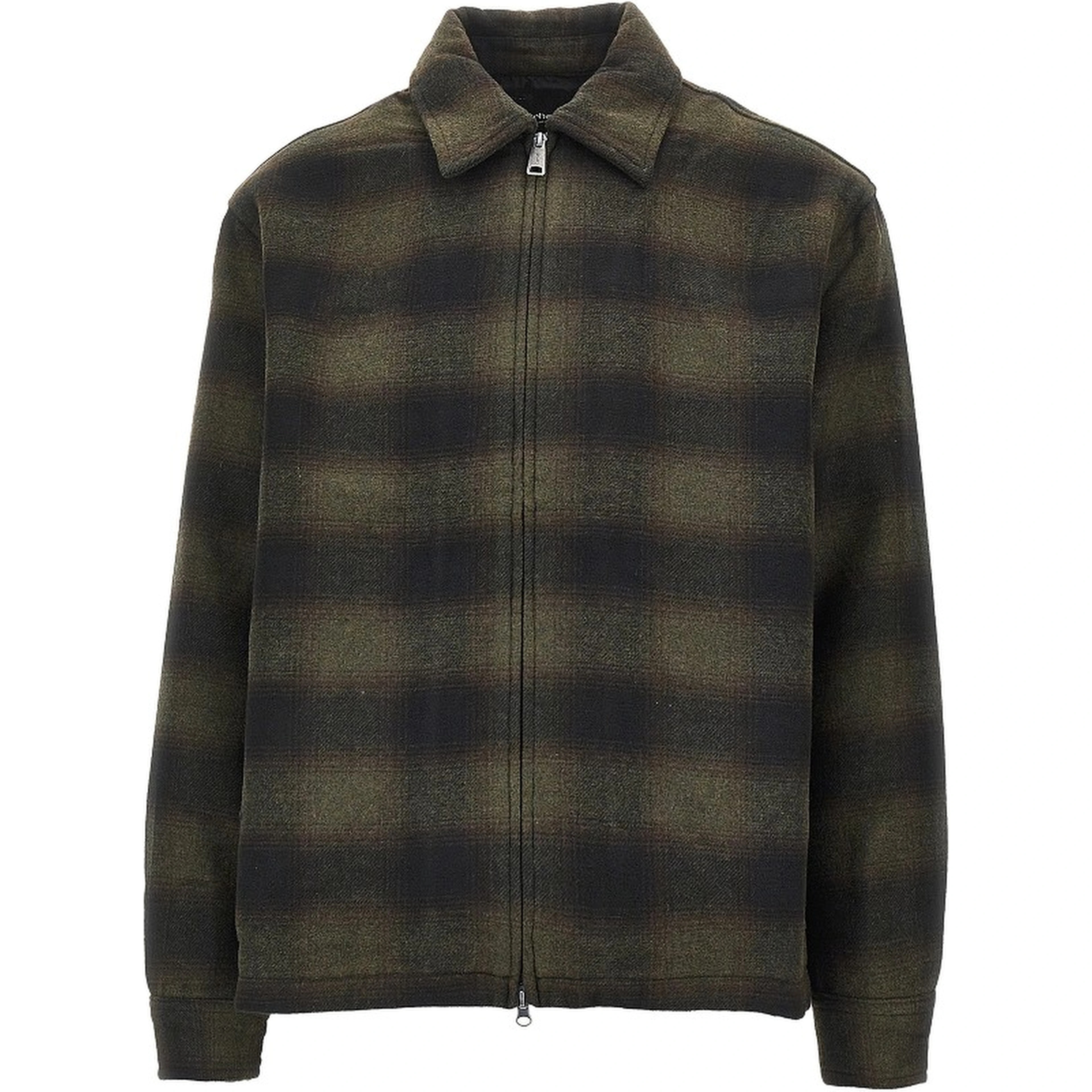'Alton' check felt jacket