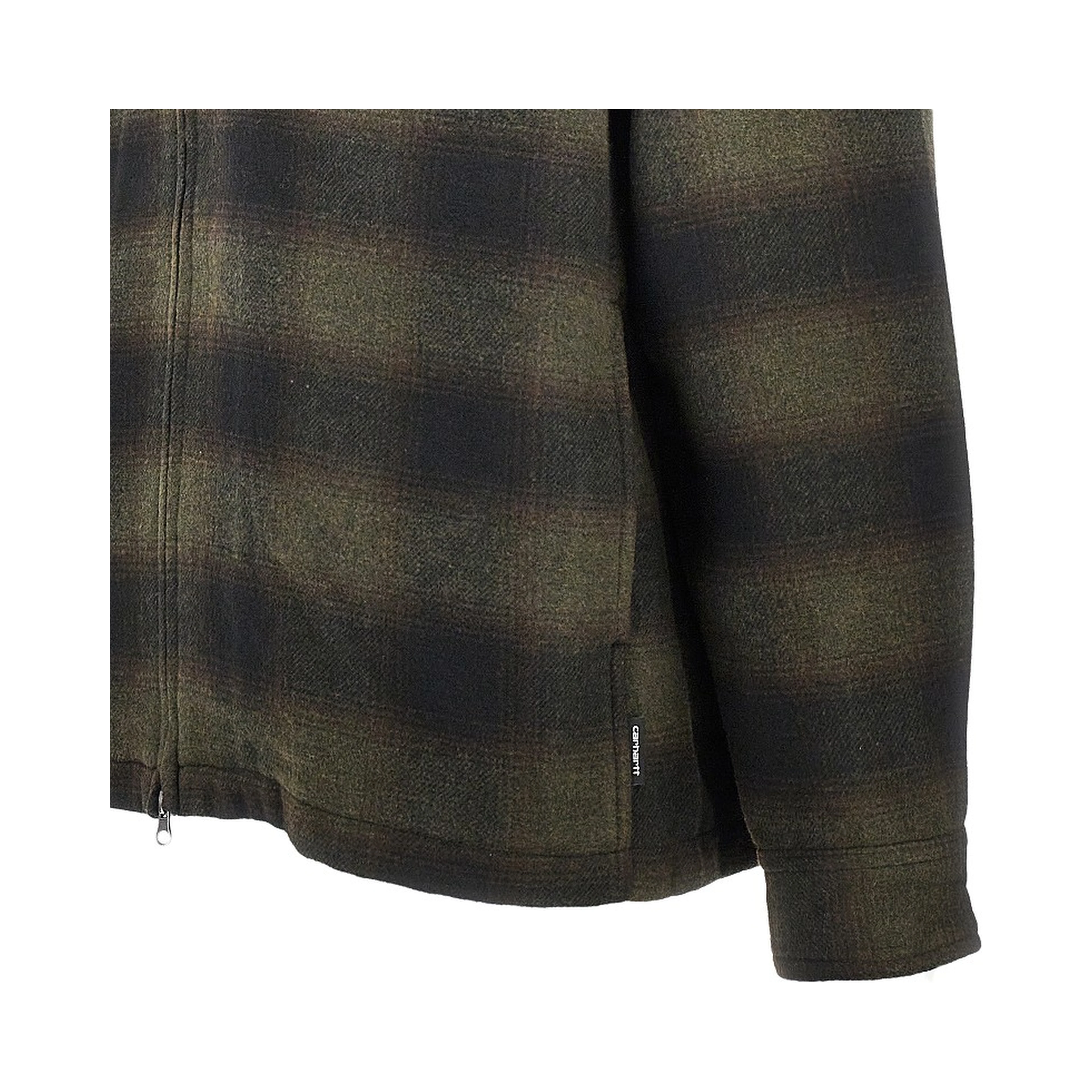 'Alton' check felt jacket