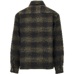 'Alton' check felt jacket