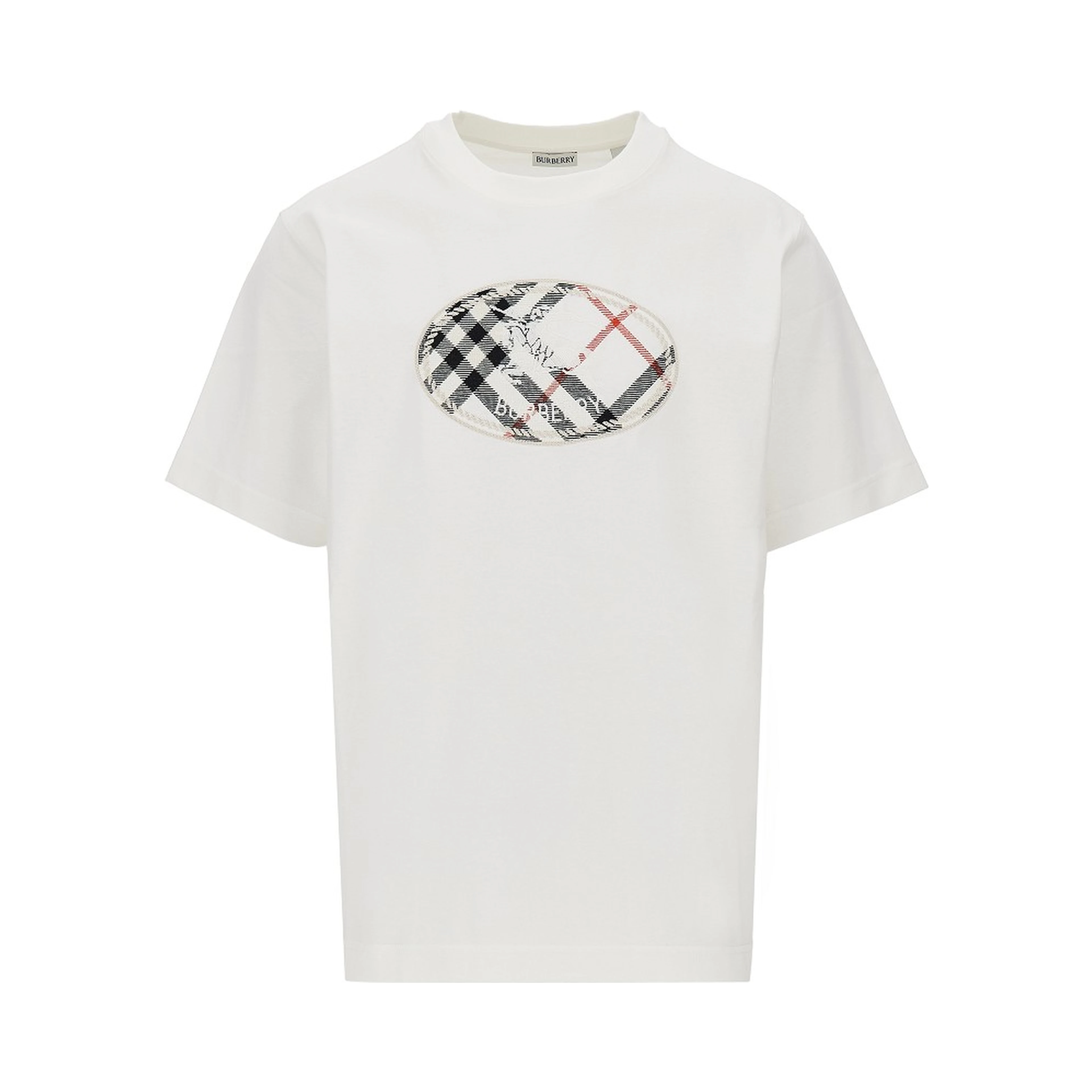 'Knight Stamp' embroidery T-shirt