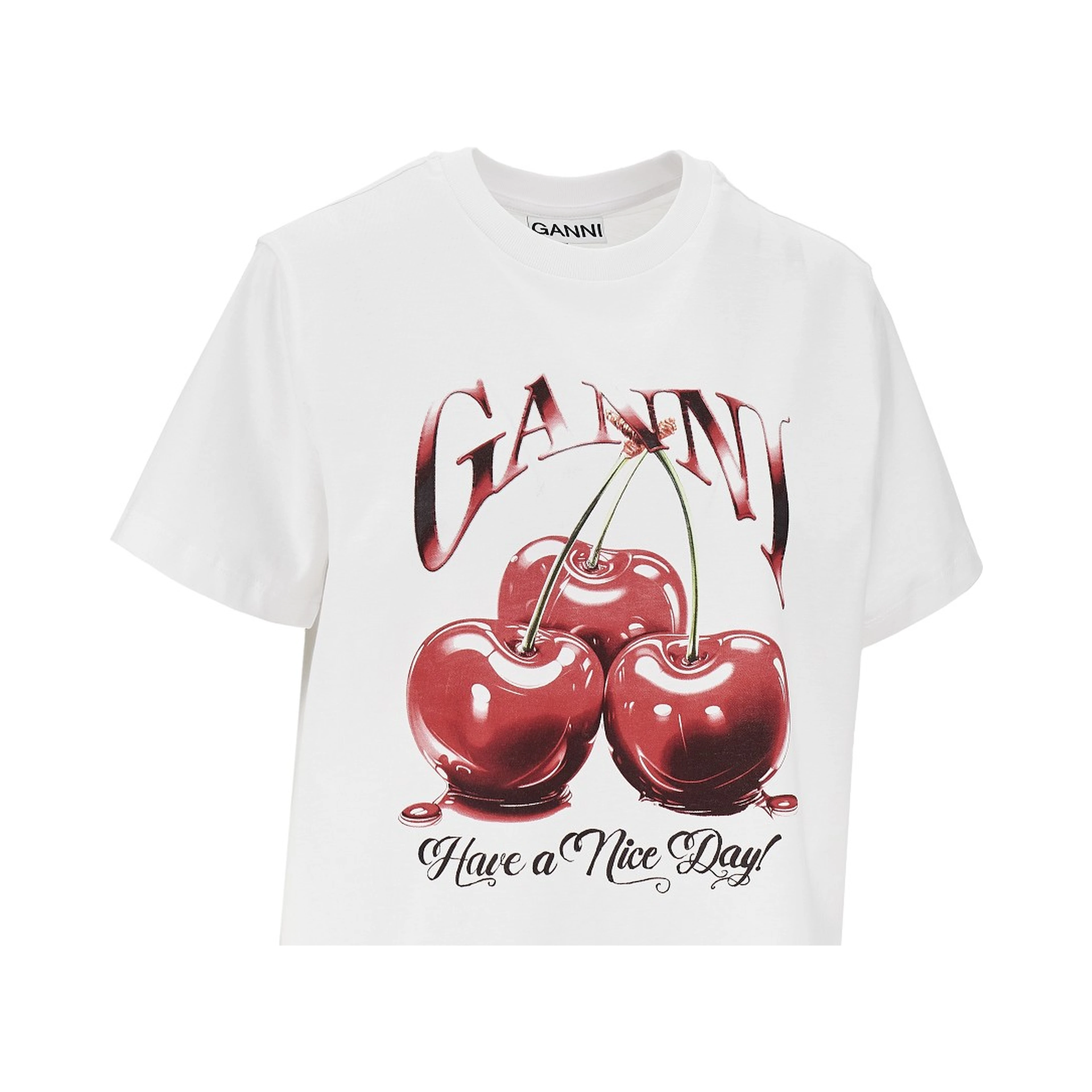 Cherry print Relaxed Fit T-shirt