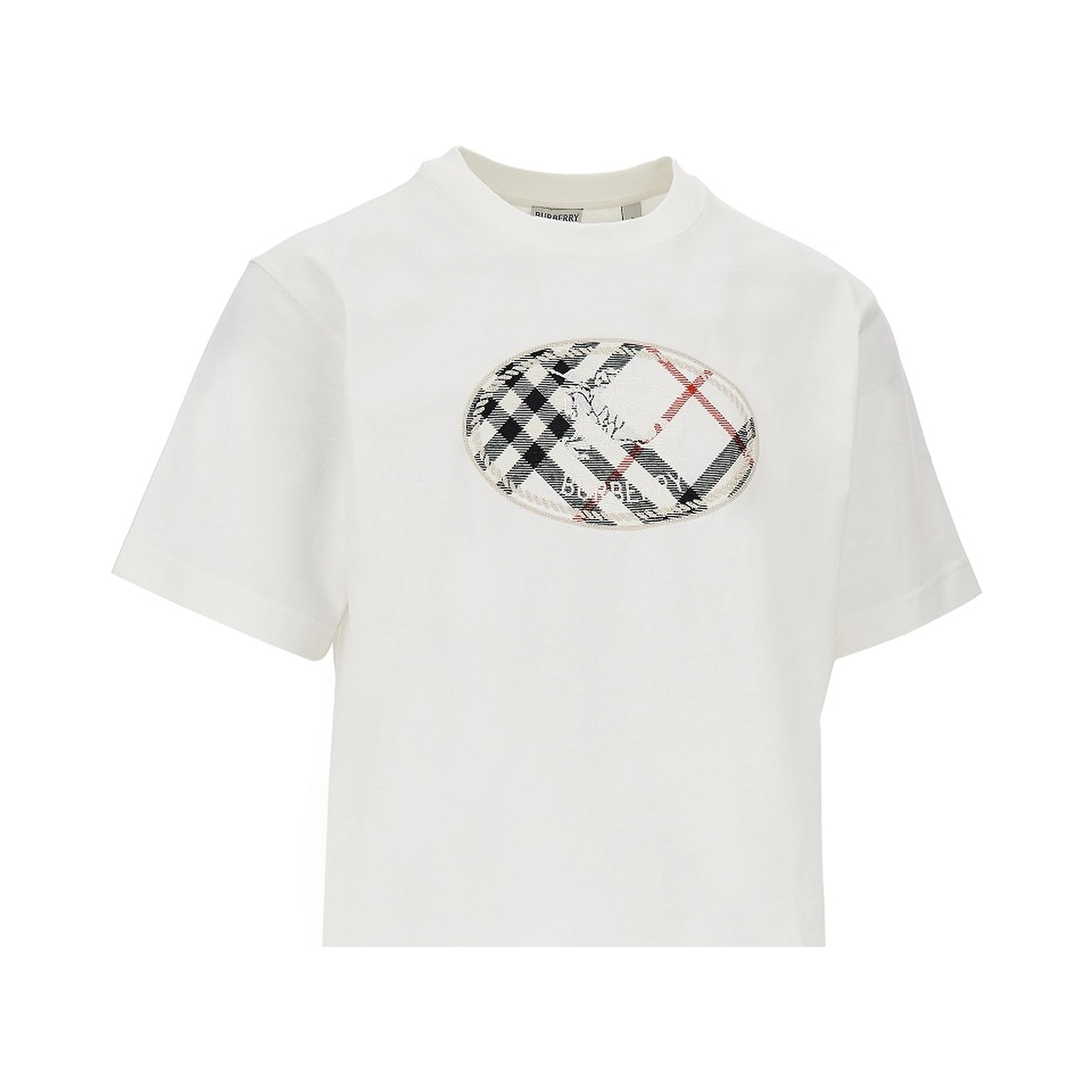 'Knight Stamp' embroidery T-shirt