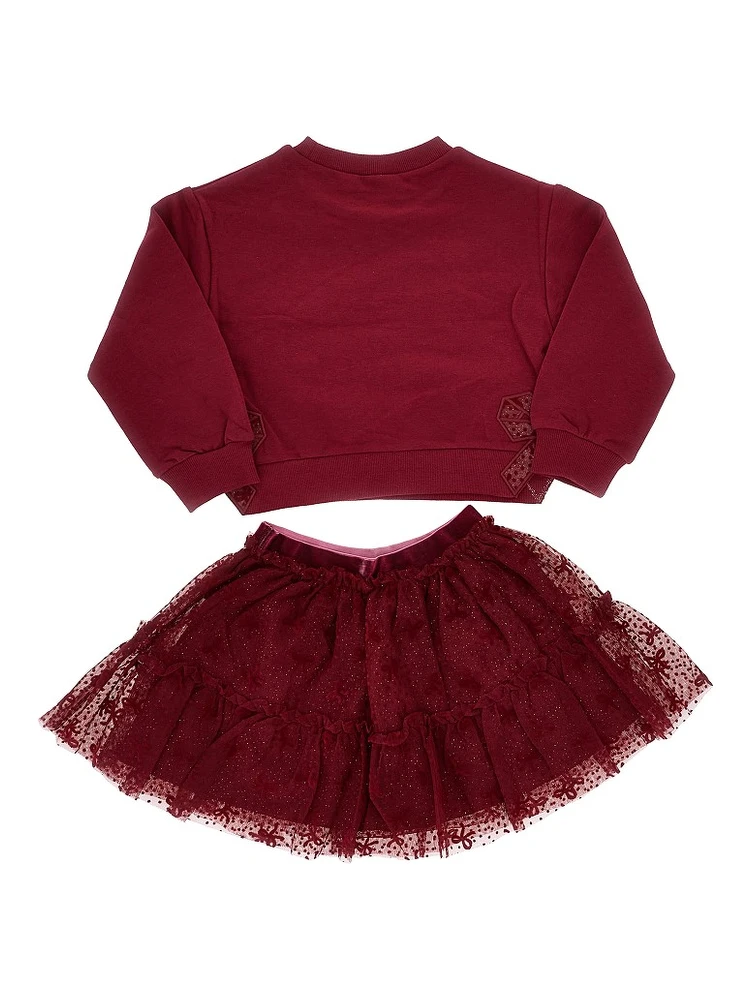 Sweatshirt and skirt set alternative