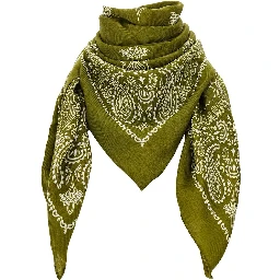'Judy' wool squared scarf