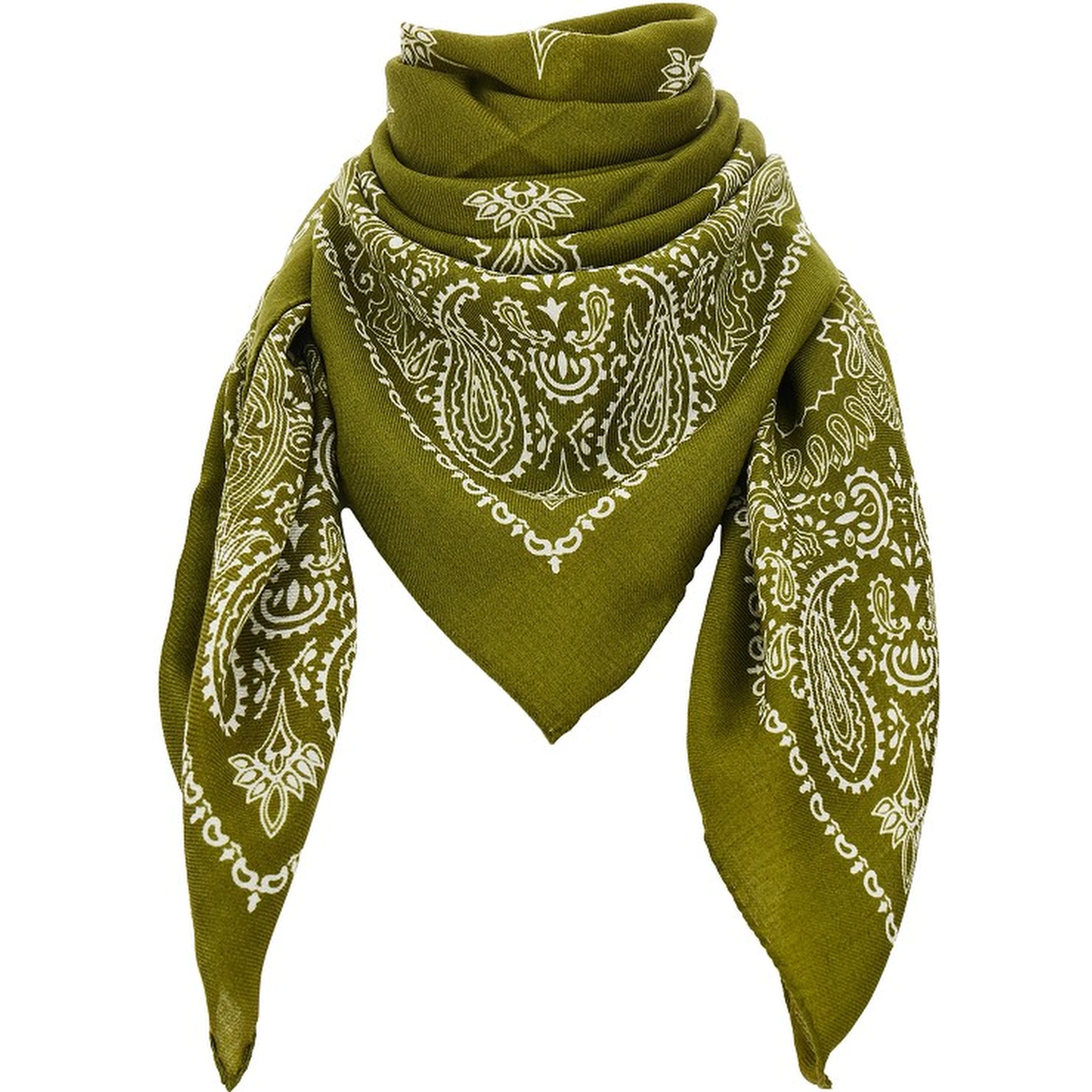 'Judy' wool squared scarf
