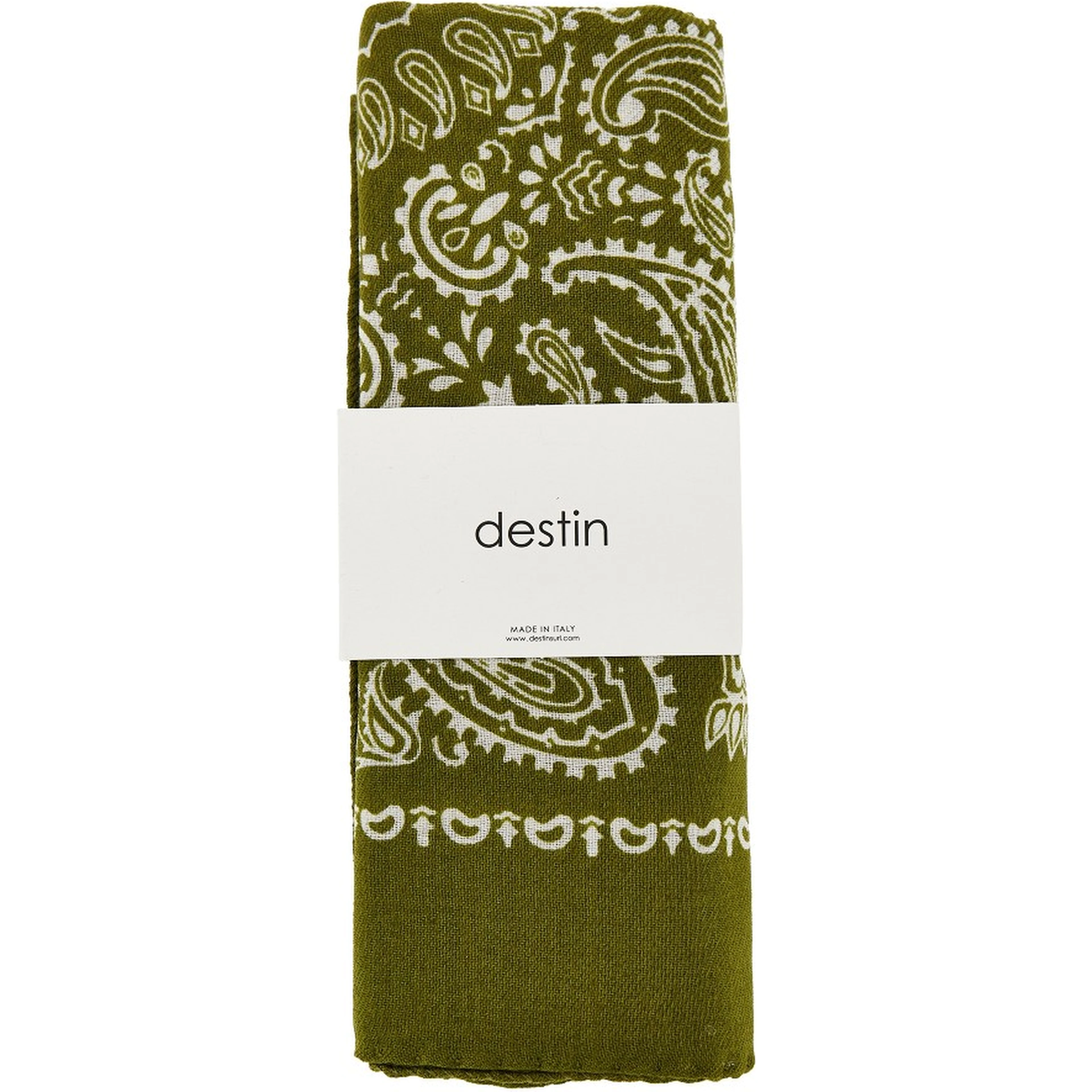 'Judy' wool squared scarf