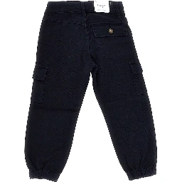 Stretch cotton cargo pants