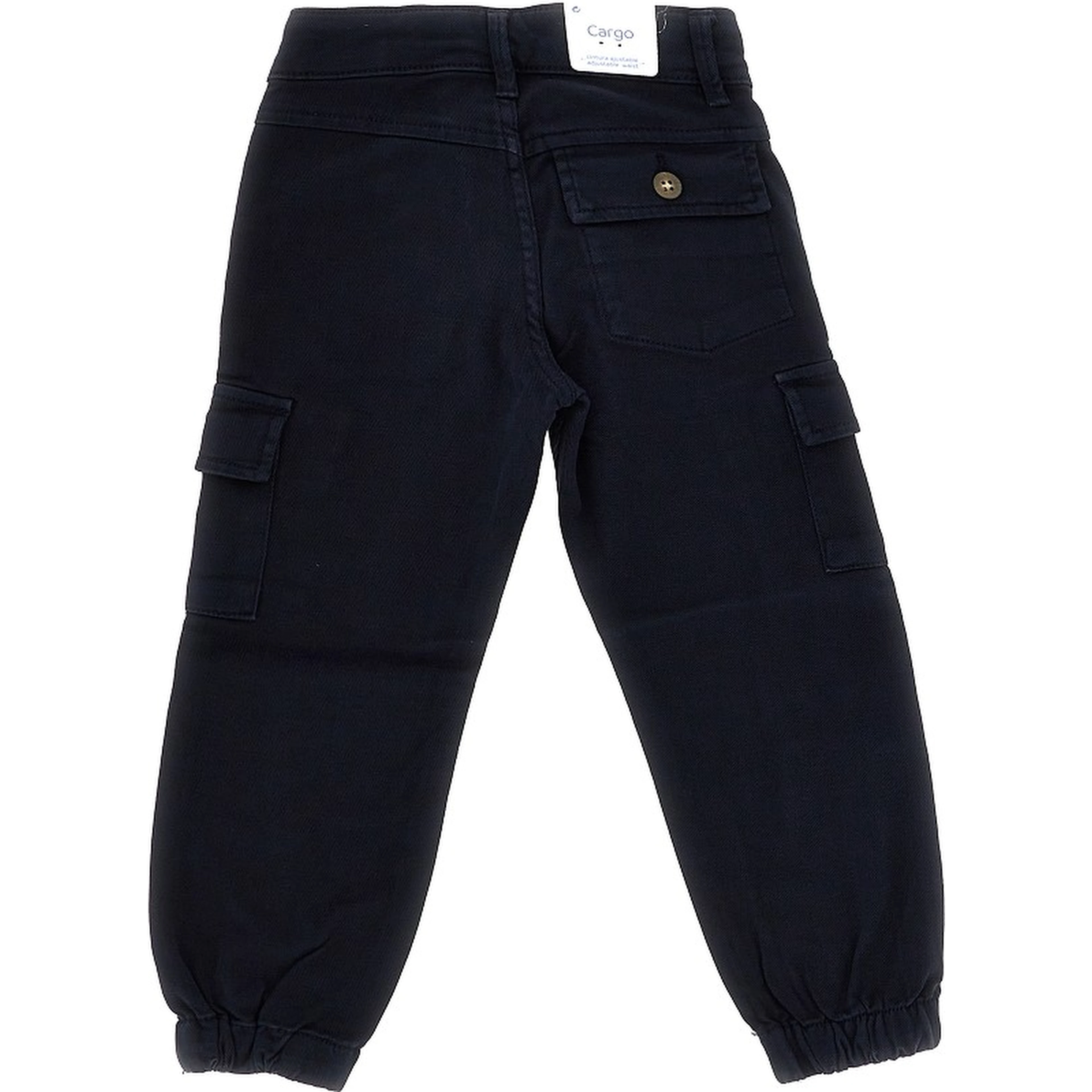Stretch cotton cargo pants