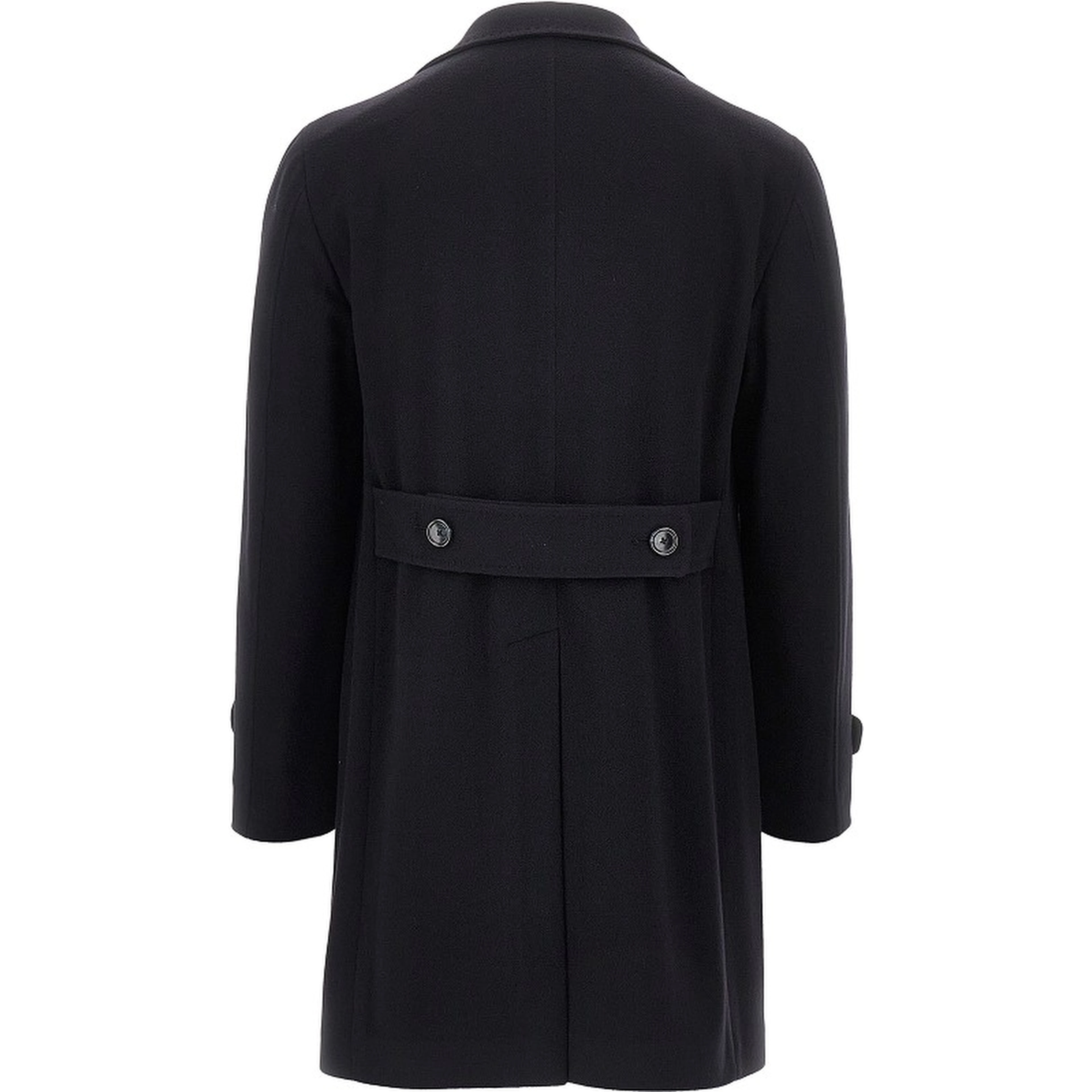 Cashmere and wool tailored coat