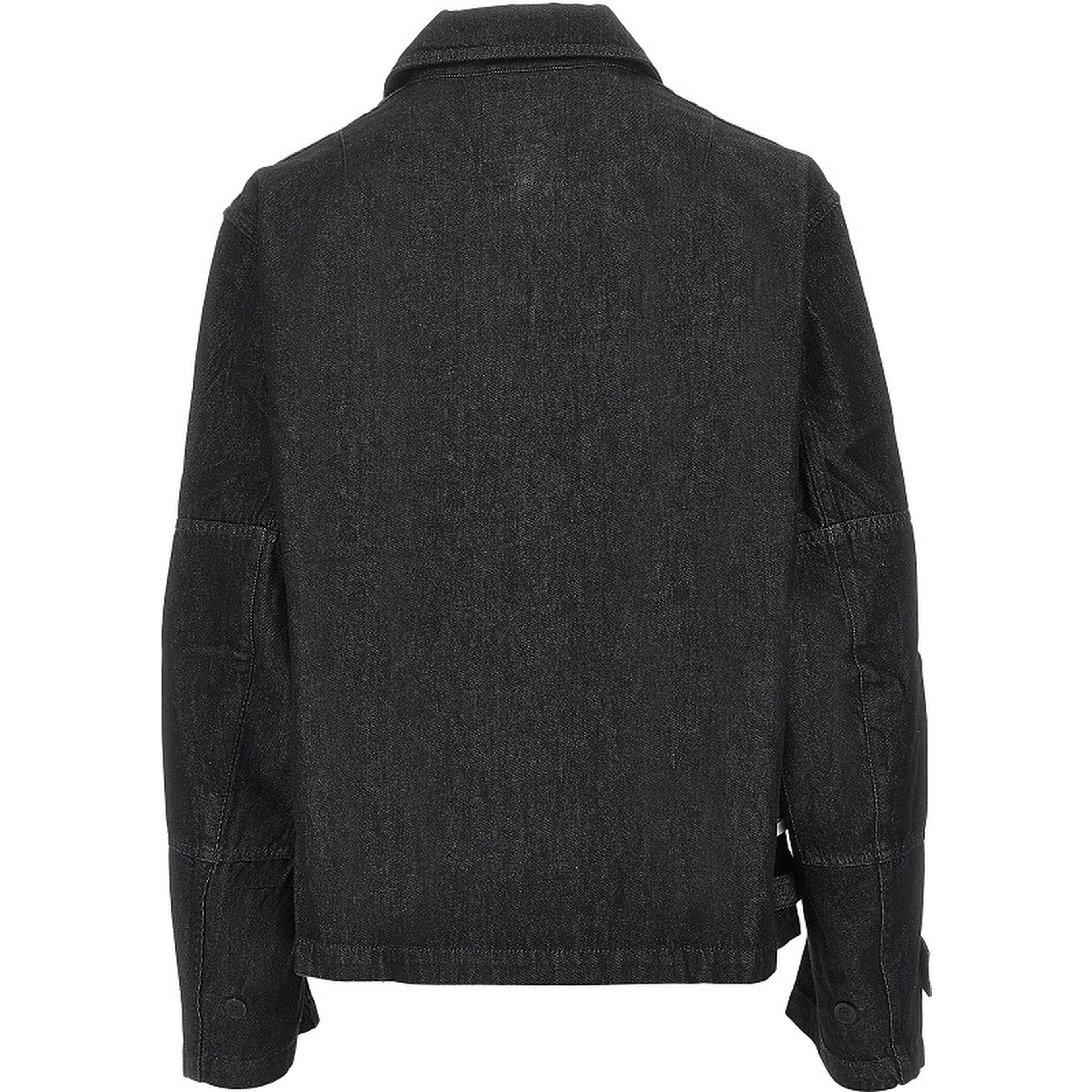 Denim blouson jacket