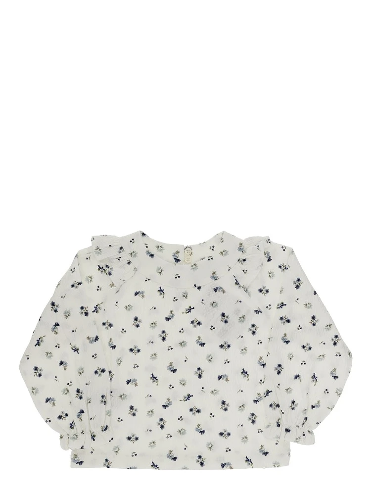 Floral print blouse