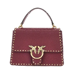 Leather bag with Love Birds buckle