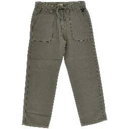 Stretch cotton pants