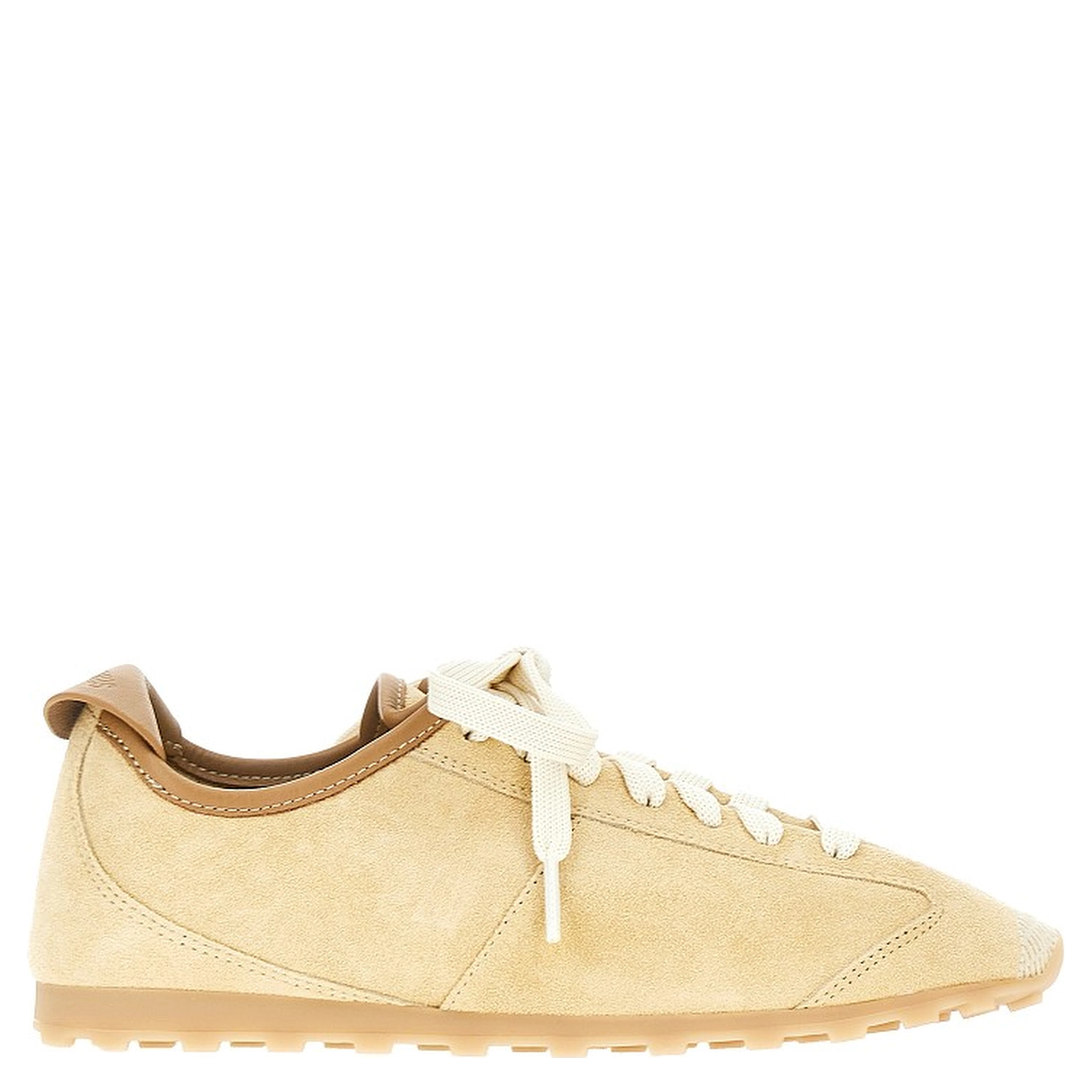 'Les Tennis'suede leather sneakers