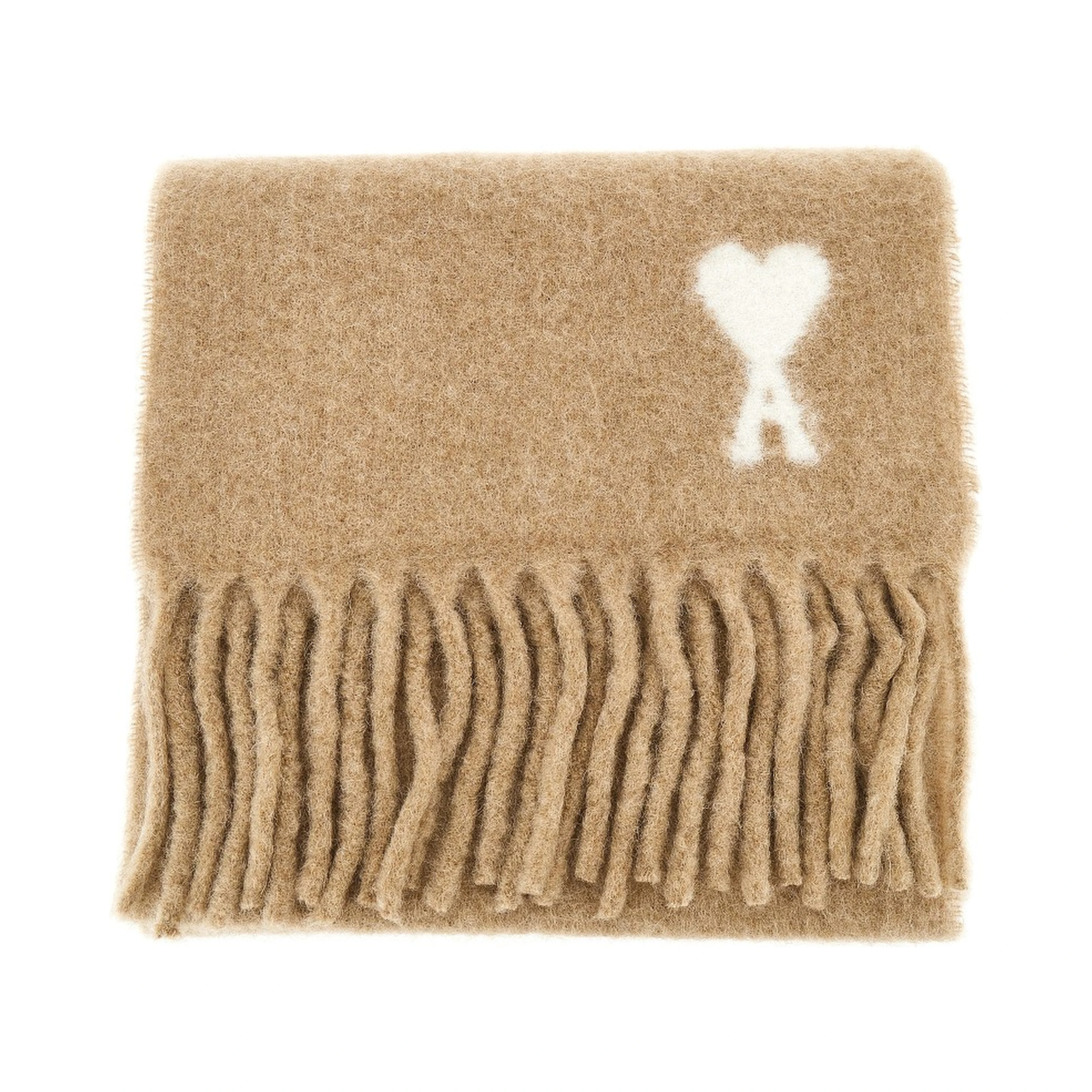 'Ami de Coeur' alpaca-blend scarf