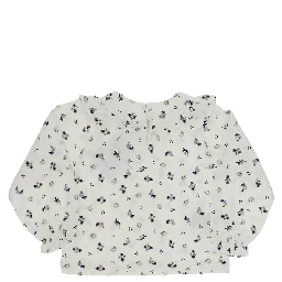 Floral print blouse