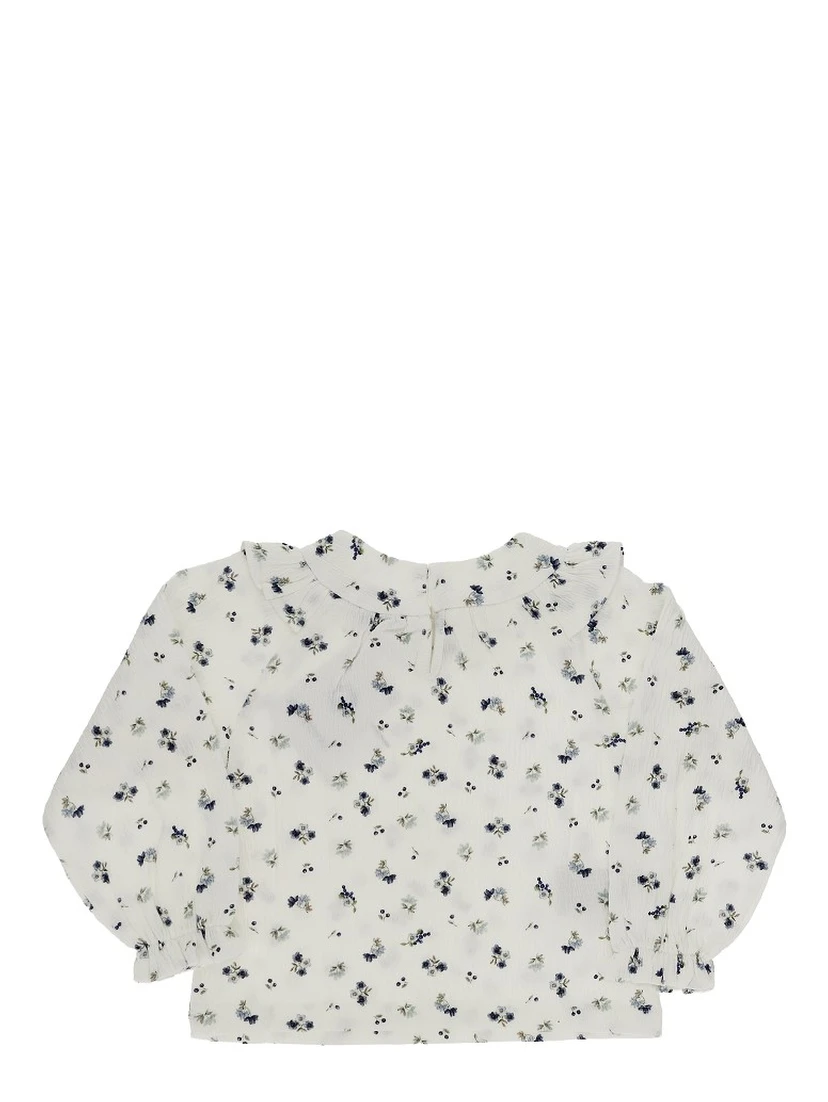 Floral print blouse