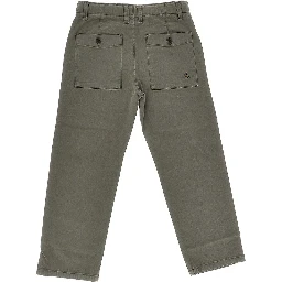 Stretch cotton pants