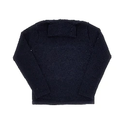 Stretch jersey turtleneck top