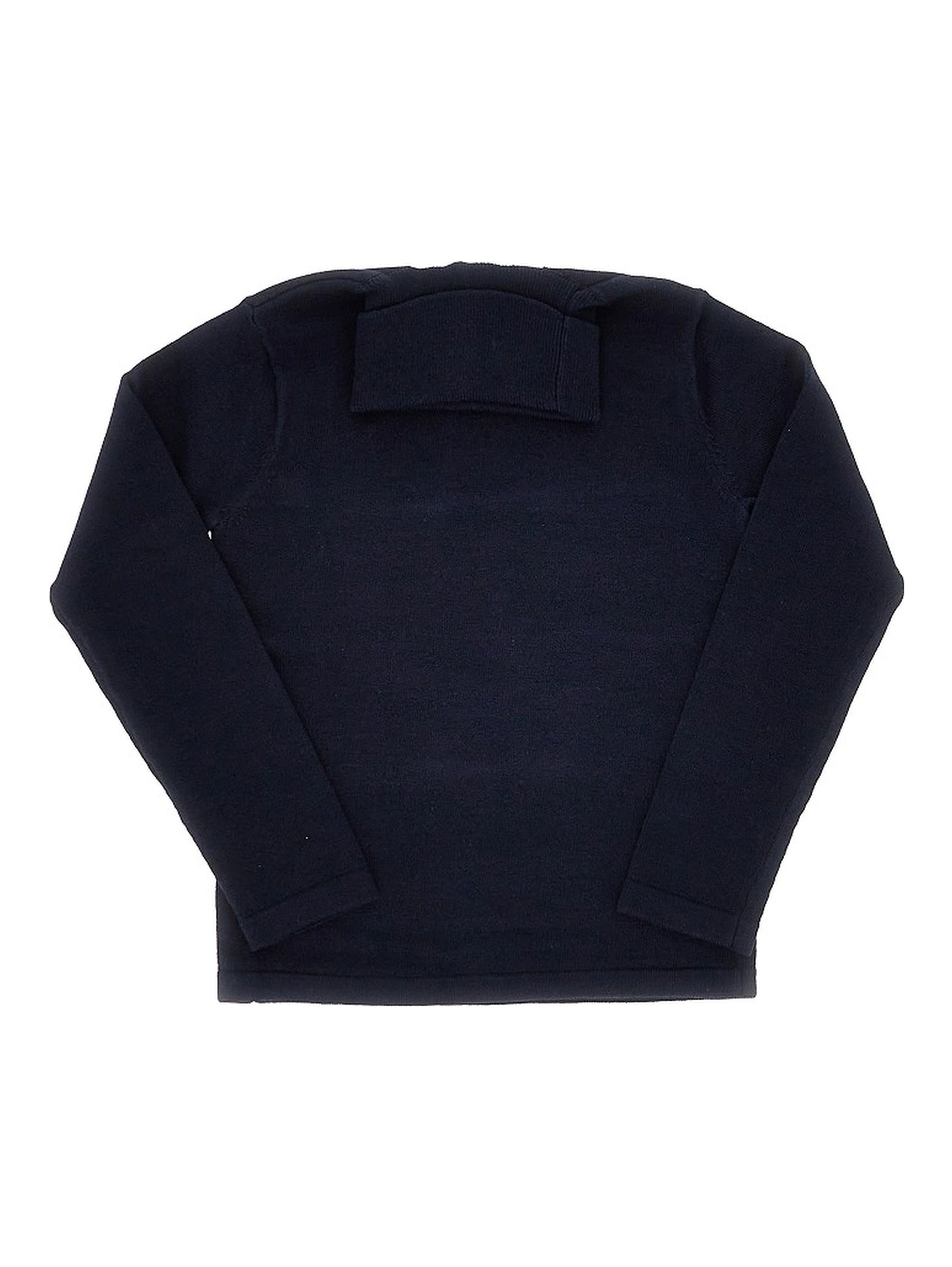 Stretch jersey turtleneck top