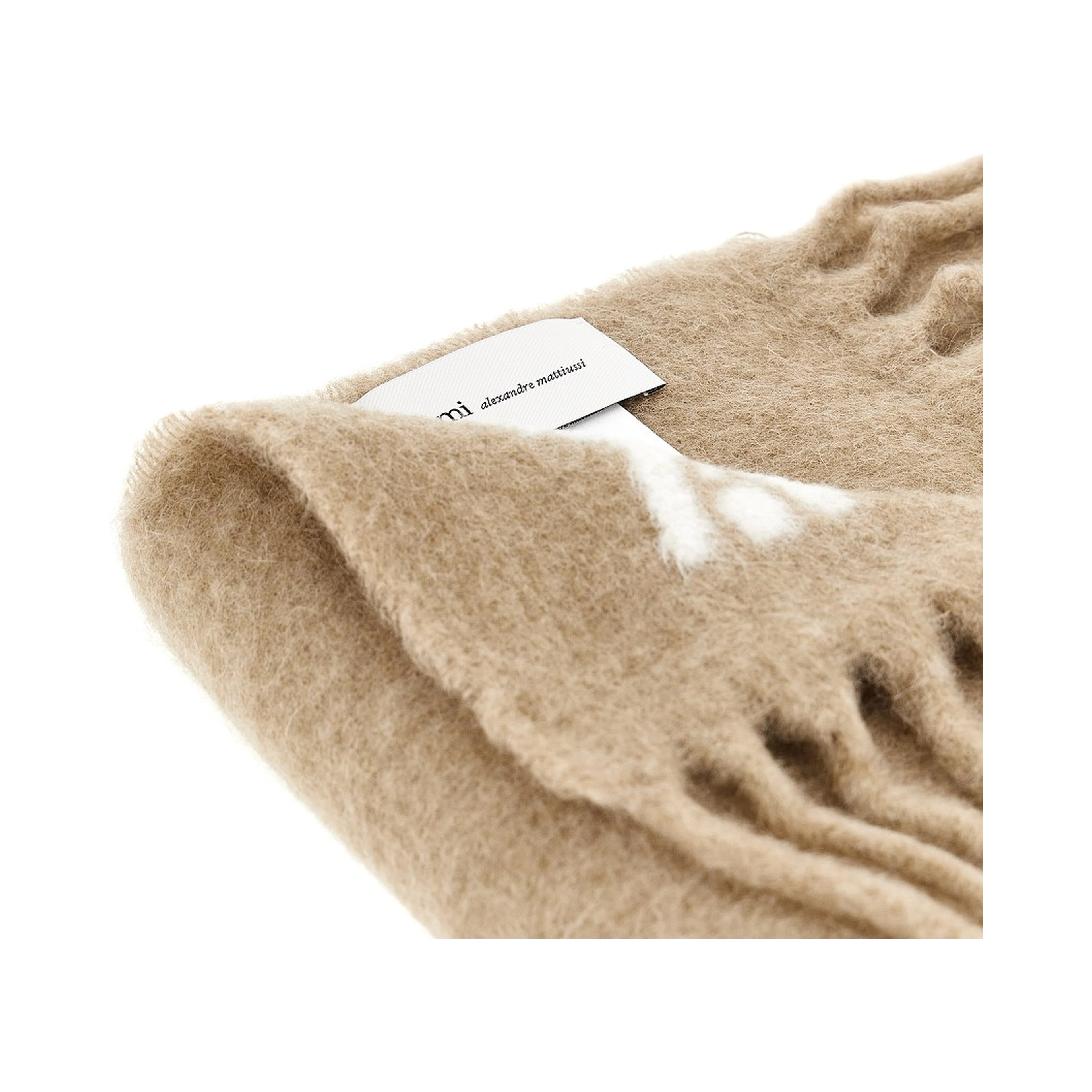 'Ami de Coeur' alpaca-blend scarf