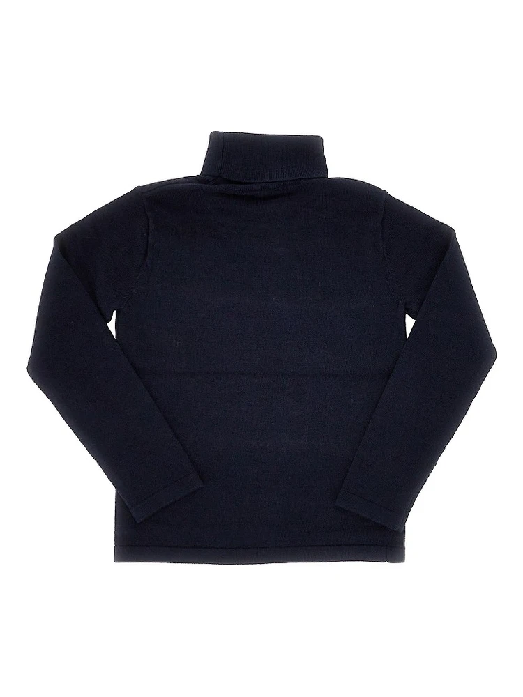 Stretch jersey turtleneck top alternative