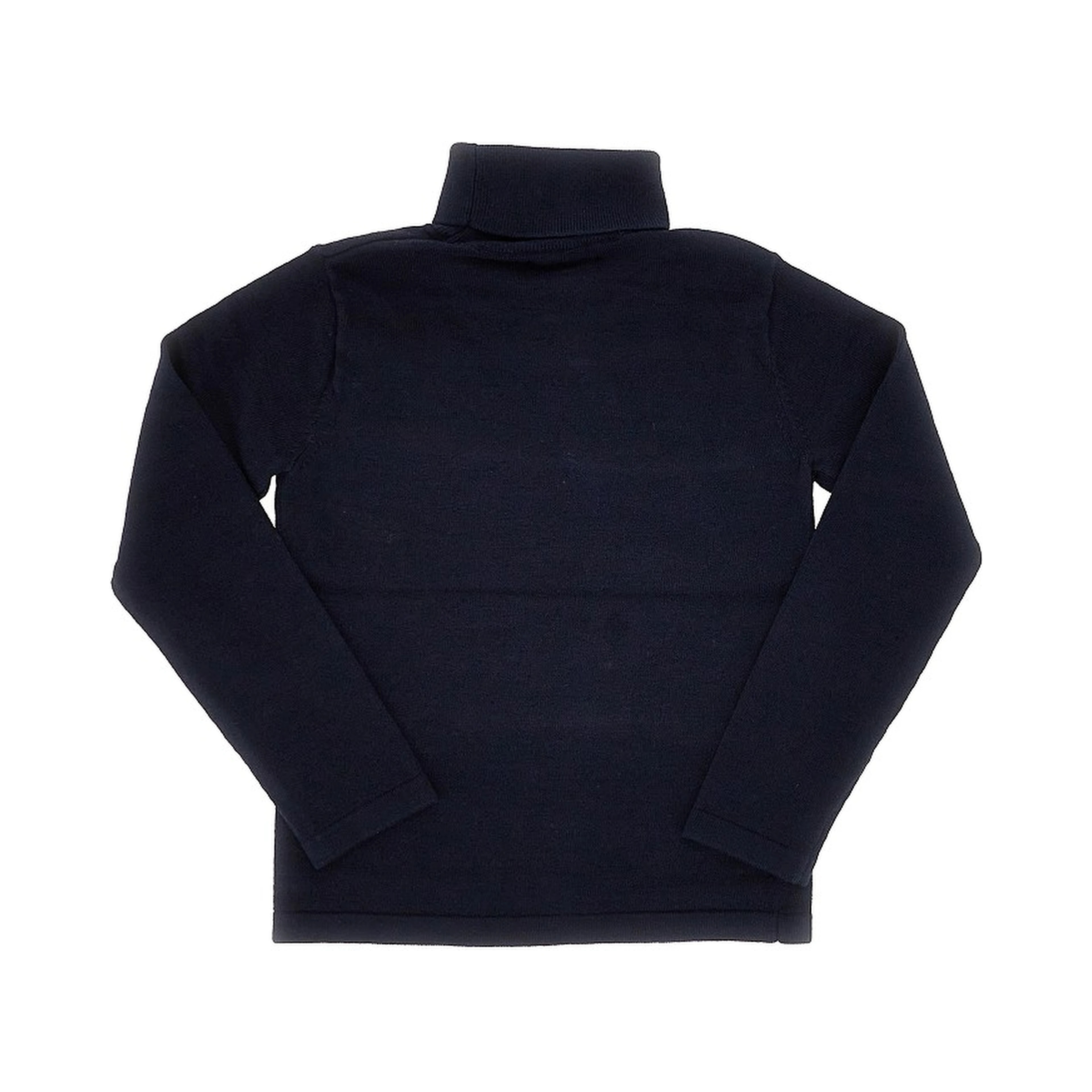 Stretch jersey turtleneck top