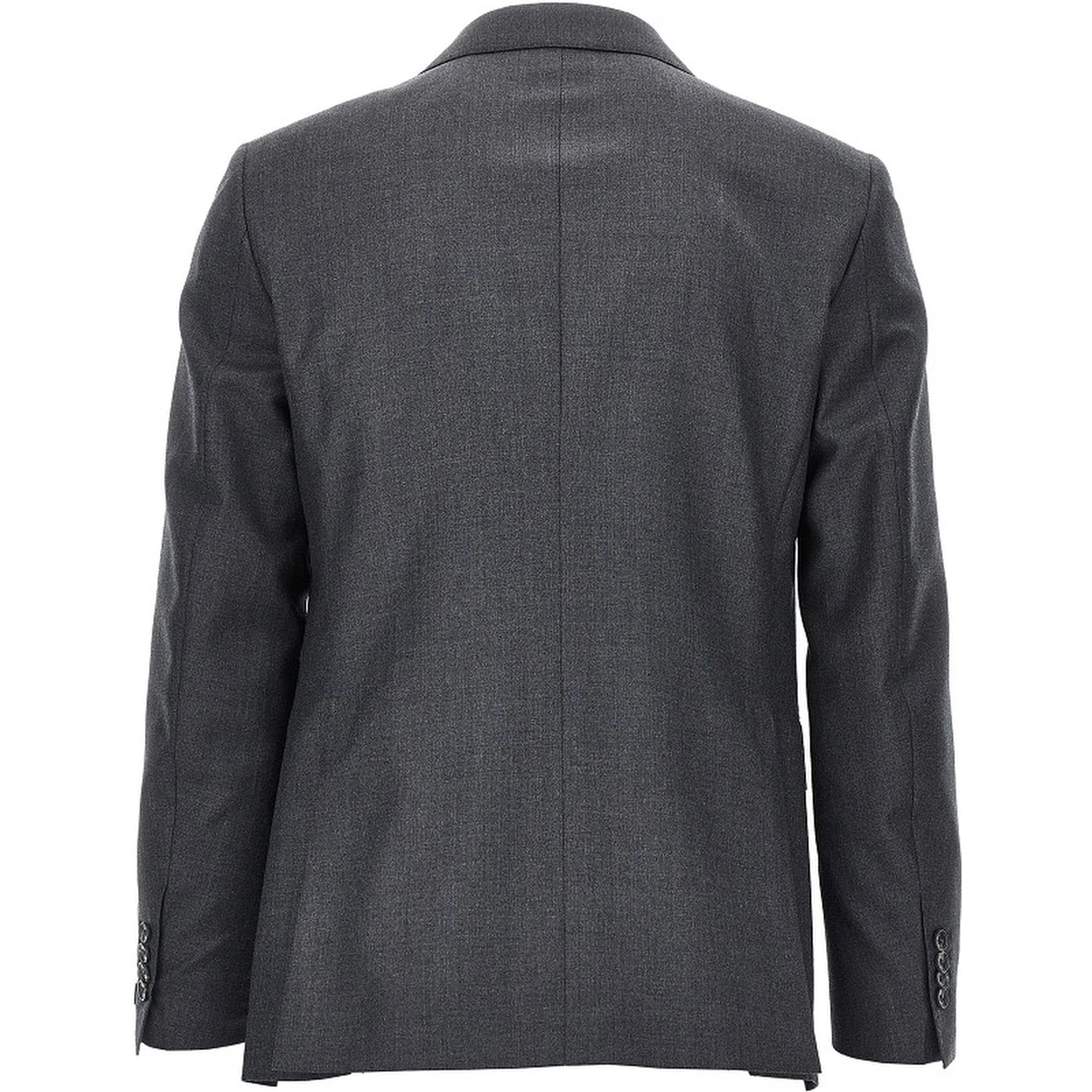 Virgin wool two-pieces tailored suit