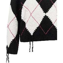 Wool and cashmere knitted sweater