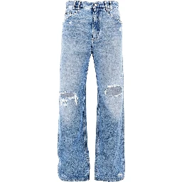 Distressed denim Over pants