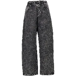 Denim effect Relaxed Fit sweatpants