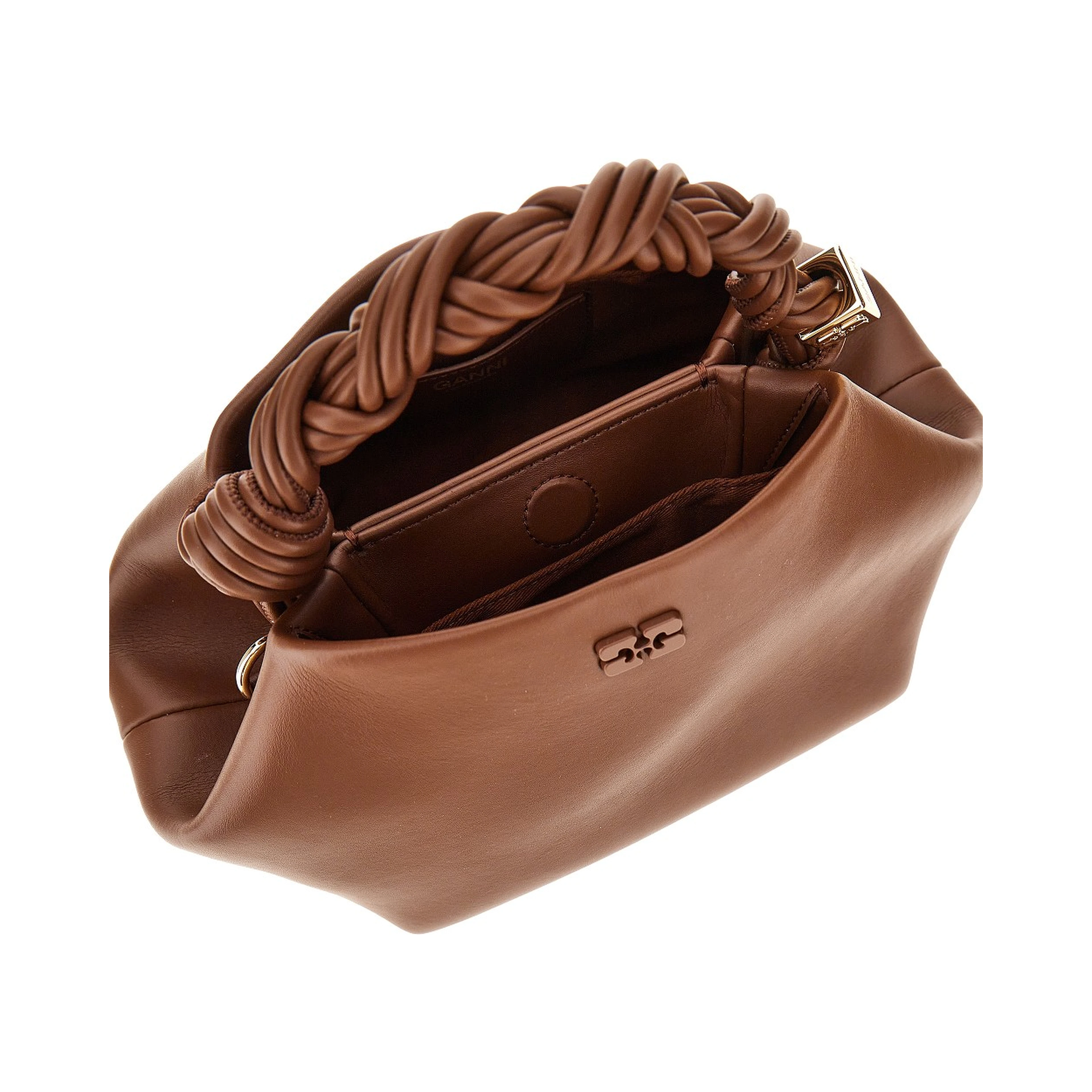 Recycled leather small 'Bou' bag