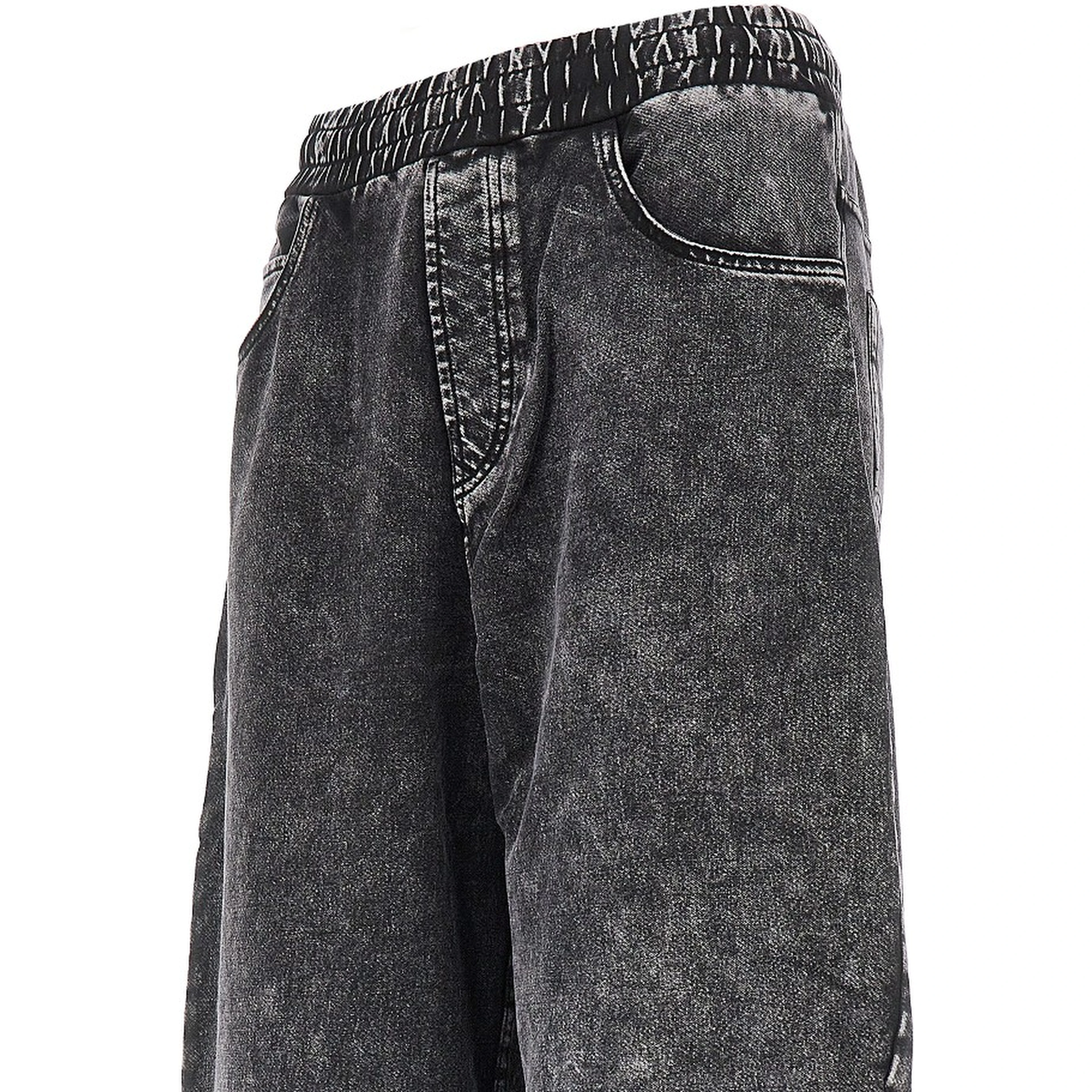Denim effect Relaxed Fit sweatpants