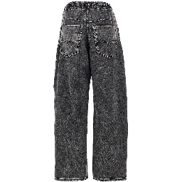 Denim effect Relaxed Fit sweatpants