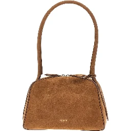 Nubuck leather small 'Le Bouledogue' bag