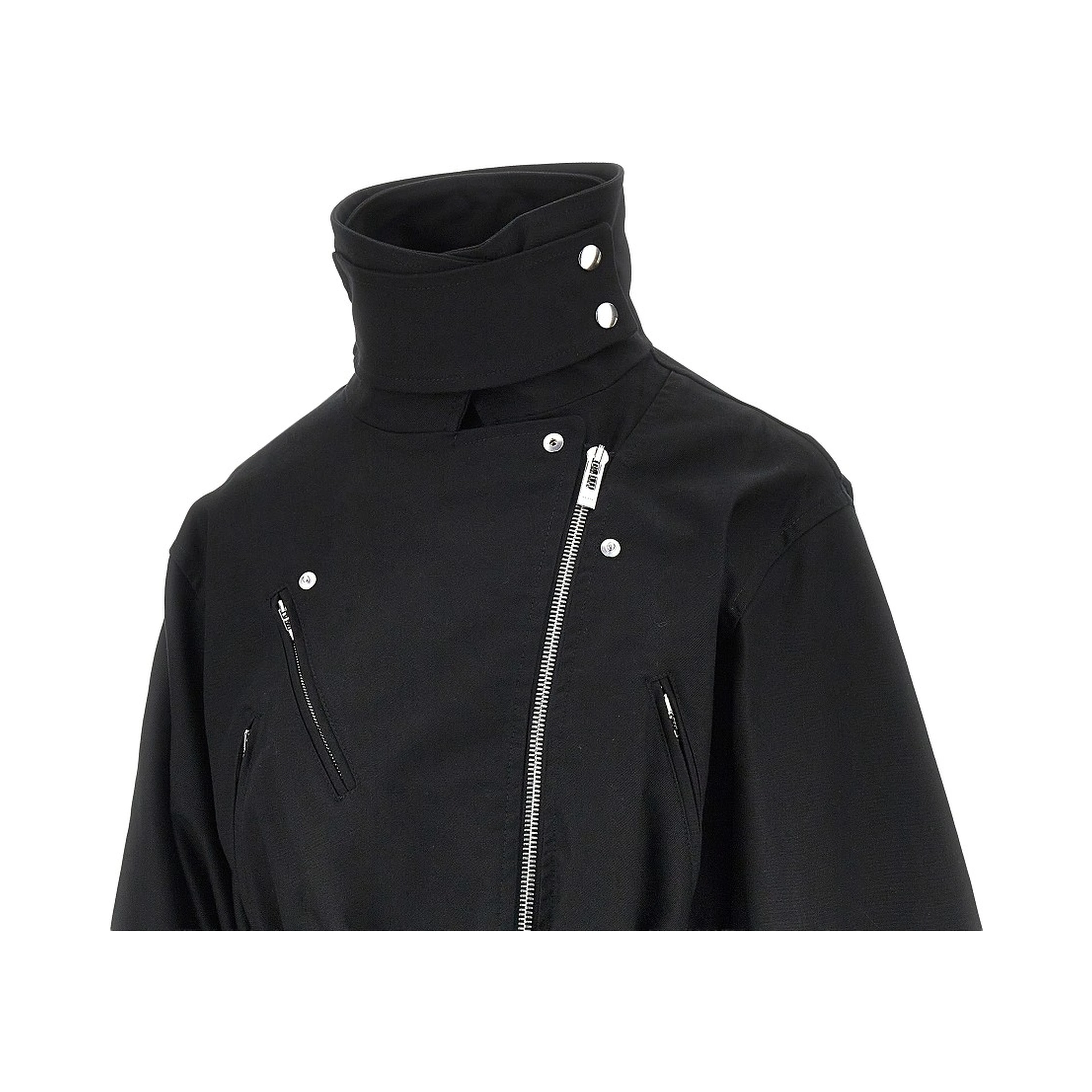 Cotton biker jacket