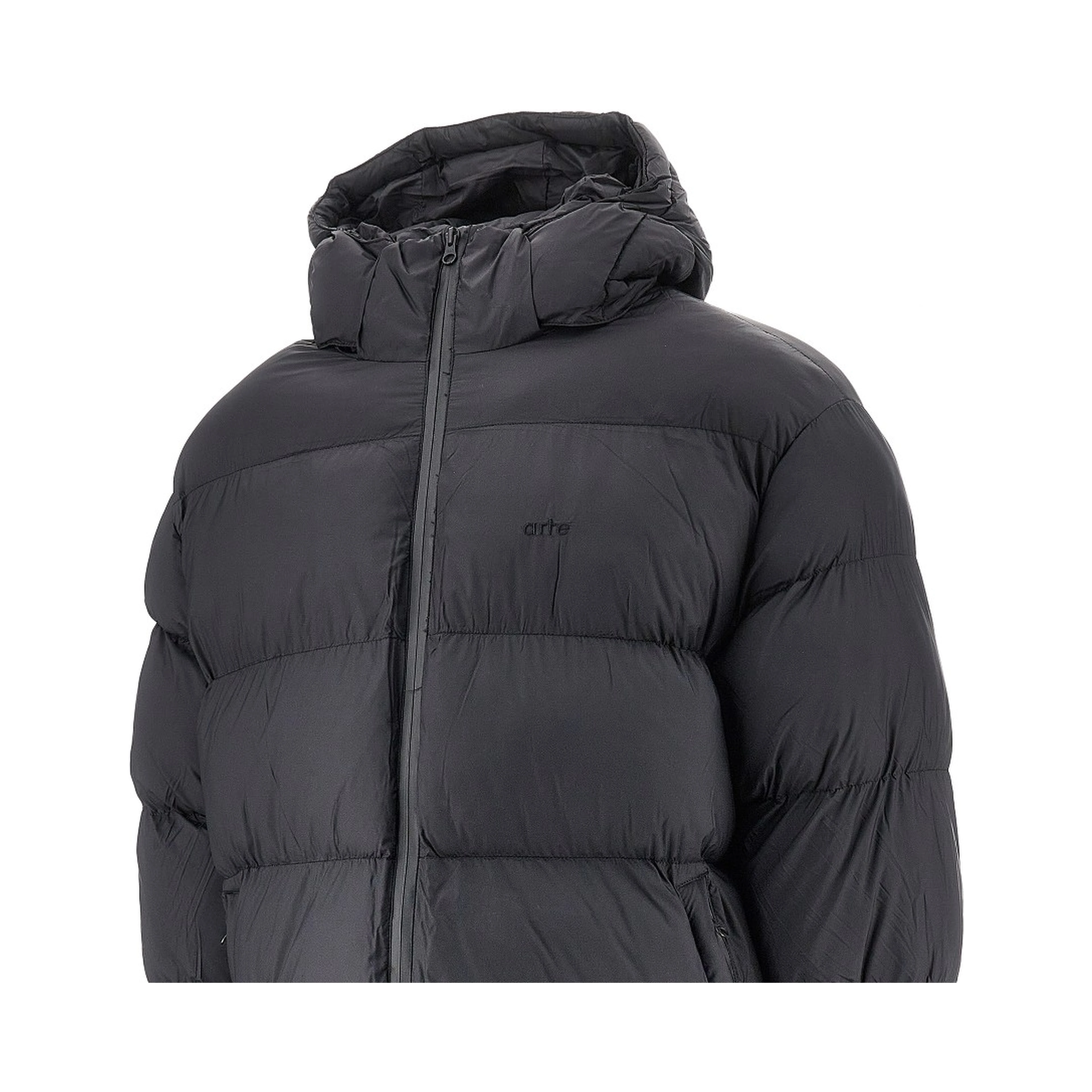 Hooded puffer jacket