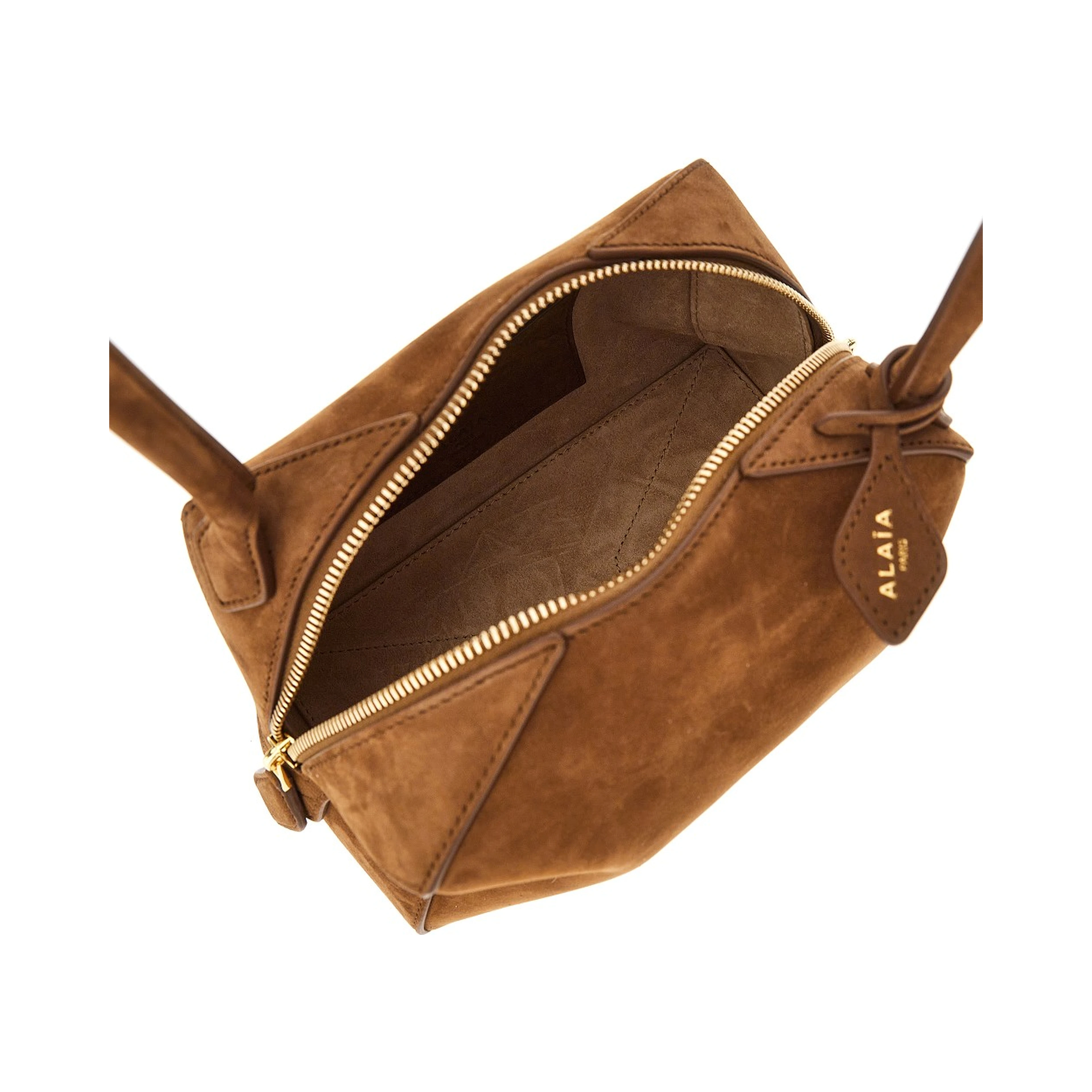 Nubuck leather small 'Le Bouledogue' bag