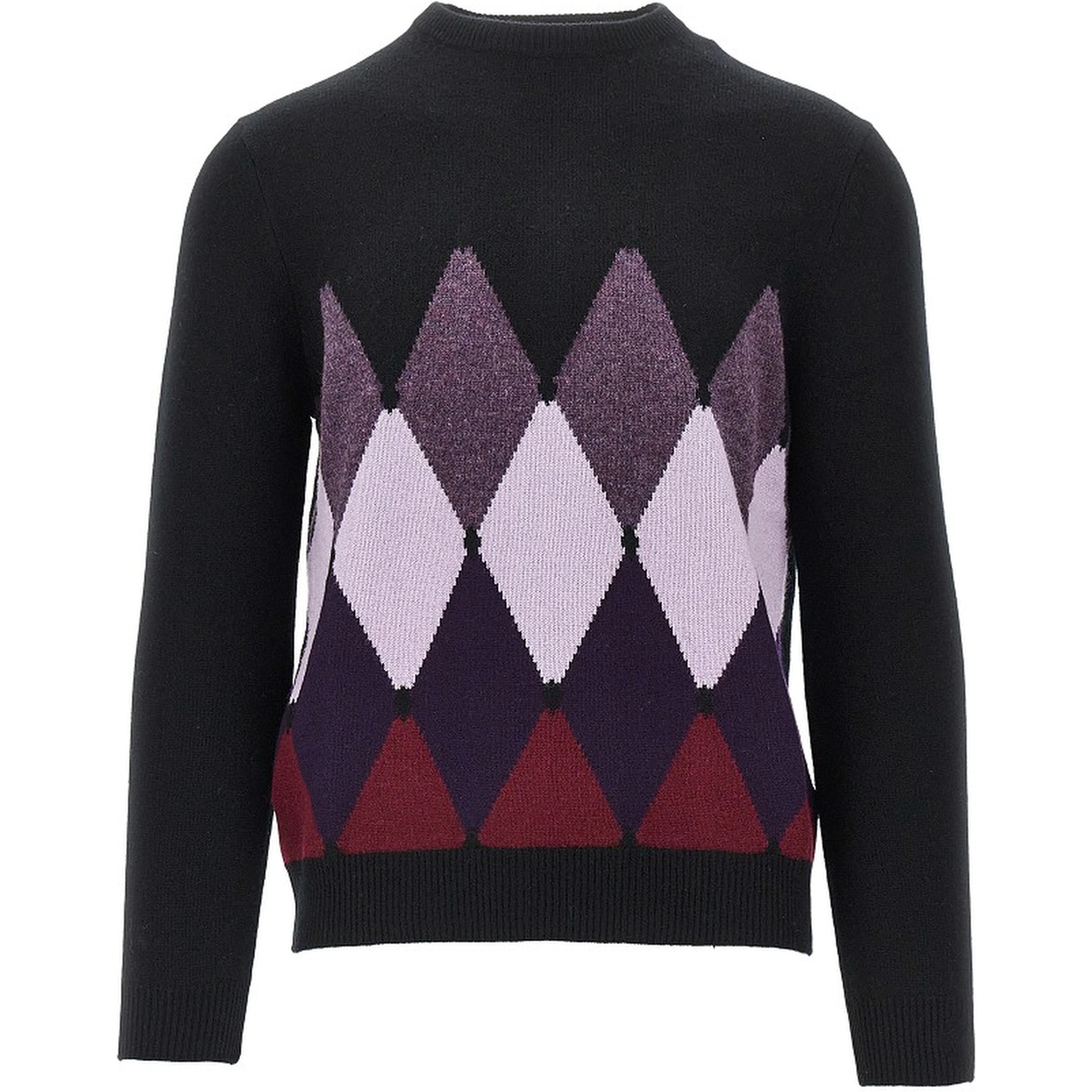 Cashmere lozenge sweater