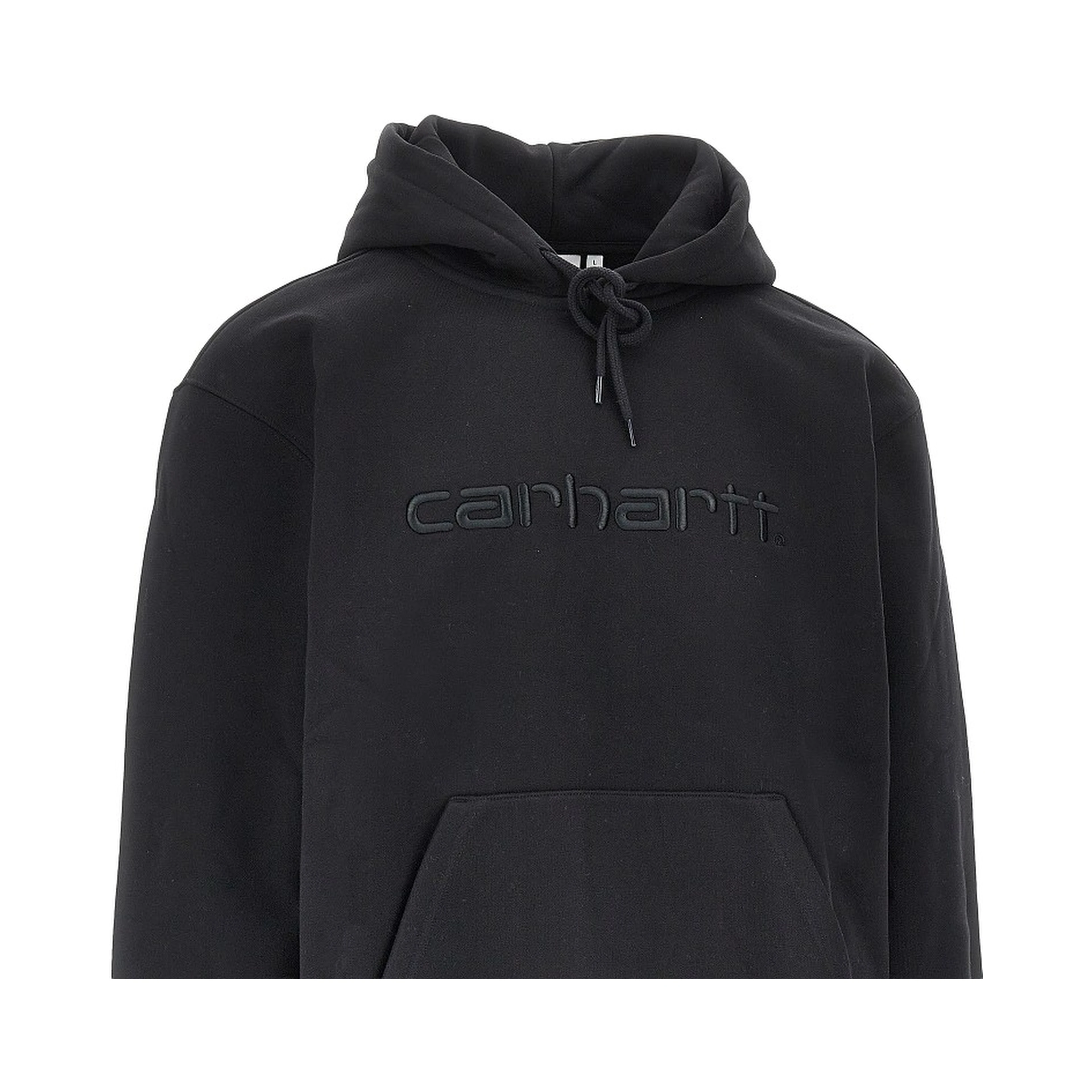 Logo embroidery hoodie