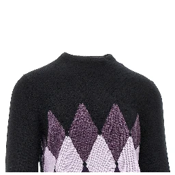 Cashmere lozenge sweater